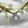 imageSWEETV Fairy Flower Leaf Crowns for Women Elven Princess Tiara Elf Headpiece for Cosplay Halloween Costume Photoshoot WeddingFlowerLeafBlue