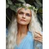 imageSWEETV Fairy Flower Leaf Crowns for Women Elven Princess Tiara Elf Headpiece for Cosplay Halloween Costume Photoshoot WeddingFlowerleaf