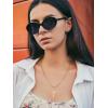 imageSWEETV 18K Gold Over 925 Sterling Silver Cross Necklace for MenWomen Stainless Steel CubanRope Chain Cross Pendant 1820 inch Religious Jewelry Gifts for MenGold Cuban Chain