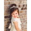 imageSWEETV Crystal Wedding Tiara for Women Royal Queen Crown Headband Rhinestone Princess Hair Accessories for Prom Birthday10SilverClear