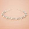 imageSWEETV Flower Girl Headpiece Silver Pearl Girls Headband for Wedding Princess Hair Accessories for Birthday Party First CommunionSilver