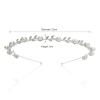 imageSWEETV Flower Girl Headpiece Silver Pearl Girls Headband for Wedding Princess Hair Accessories for Birthday Party First CommunionSilver