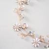 imageSWEETV Flower Girl Headpiece Wedding Headband for Girls Princess Crystal Pearl Hair Accessories for Women Little Girl Birthday Party First Communion WeddingGoldA