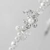 imageSWEETV Hairband Flower Girl Headpiece for Wedding Communion Birthday Party  Pearl Girls Headband with Rhinestones  Girls Headpiece for Special Occasions  One Size  Silver 1Silver 2