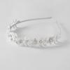imageSWEETV Hairband Flower Girl Headpiece for Wedding Communion Birthday Party  Pearl Girls Headband with Rhinestones  Girls Headpiece for Special Occasions  One Size  Silver 1Silver 1