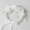 imageSWEETV Hairband for Girls Flower Girl Crown Communion Headpiece Princess Hair Accessories for Birthday Party