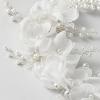 imageSWEETV Hairband for Girls Flower Girl Crown Communion Headpiece Princess Hair Accessories for Birthday Party