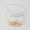 imageSWEETV Hairband for Wedding Flower Girl Headpiece with Glittering Rhinestones Gold One Size for Baby Girl Little Girl First Communion Birthday Party Prom Childrens Day Special OccasionsSilver
