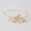imageSWEETV Hairband for Wedding Flower Girl Headpiece with Glittering Rhinestones Gold One Size for Baby Girl Little Girl First Communion Birthday Party Prom Childrens Day Special OccasionsGold