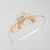 imageSWEETV Hairband for Wedding Flower Girl Headpiece with Glittering Rhinestones Gold One Size for Baby Girl Little Girl First Communion Birthday Party Prom Childrens Day Special OccasionsGold