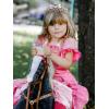 imageSWEETV Princess Tiaras for Little Girls Kids Dressup Crown Headband Birthday Wedding Halloween Cosplay Hair Accessories0ClearGold Rapunzel