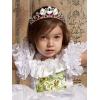 imageSWEETV Princess Tiaras for Little Girls Kids Dressup Crown Headband Birthday Wedding Halloween Cosplay Hair Accessories0ClearGold Rapunzel