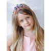imageSWEETV Princess Tiaras for Little Girls Kids Dressup Crown Headband Birthday Wedding Halloween Cosplay Hair Accessories7PurpleGold Rapunzel