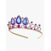 imageSWEETV Princess Tiaras for Little Girls Kids Dressup Crown Headband Birthday Wedding Halloween Cosplay Hair Accessories7PurpleGold Rapunzel