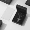 imageSWEETV Saint Archangel Pendant for Men Sterling Silver St MichaelVirgin MarySt JudeSt ChristopherSt BenedictNecklace Patron Saints Medals for Birthdays Traveland other EventsCSt Michael Necklace Cross Charm