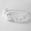 imageSWEETV Silver Flower Girl Headpiece for Wedding Communion Birthday Party  Princess Crystal Hair AccessoriesSilver 2
