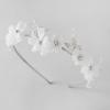 imageSWEETV Silver Flower Girl Headpiece for Wedding Communion Birthday Party  Princess Crystal Hair AccessoriesSilver 2