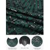 imageSWEETV Womens Flapper Dresses 1920s Great Gatsby Dresses Sequin Fringed Roaring 20s Cocktail DressBlackgreen