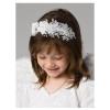 imageSWEETV Flower Girl Headpiece for Wedding communion headpiece for girls Princess Headband for Girls Hair Accessories for Birthday PartySilver