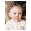 imageSWEETV Gold Baby Girl Headband Flower Girl Headpiece Princess Crystal Wedding Hair Accessories for Birthday Party PhotographyGold