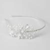imageSWEETV Hairband for Wedding Flower Girl Headpiece with Glittering Rhinestones Gold One Size for Baby Girl Little Girl First Communion Birthday Party Prom Childrens Day Special OccasionsSilver