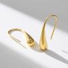 imageSWEETV 14K Gold Plated Statement Drop Dangle Earrings for Women Stunning Teardrop Waterdrop Leverback Womens Earrings Jewelry Gift 925 Sterling Silver Hypoallergenic03 Gold