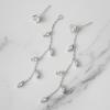 imageSWEETV Crystal Wedding Earrings for Brides Bridesmaid Bridal Earrings for Wedding Fancy Cubic Zirconia Rhinestone Dangling Earrings for Women Prom Party Jewelry Gifts SilverGold PlatedSilverOlive Leaf