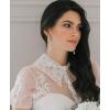 imageSWEETV Crystal Wedding Earrings for Brides Bridesmaid Bridal Earrings for Wedding Fancy Cubic Zirconia Rhinestone Dangling Earrings for Women Prom Party Jewelry Gifts SilverGold PlatedSilver