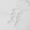 imageSWEETV Crystal Wedding Earrings for Brides Bridesmaid Bridal Earrings for Wedding Fancy Cubic Zirconia Rhinestone Dangling Earrings for Women Prom Party Jewelry Gifts SilverGold PlatedSilverPearl Earrings