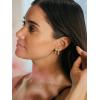 imageSWEETV GoldSilver Bow Earrings for Women 925 Sterling Silver Post Ribbon Knot Stud Earrings Drops Daily Jewelry Accessory Valentines Day GiftsStyle6Gold