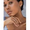 imageSWEETV GoldSilver Bow Earrings for Women 925 Sterling Silver Post Ribbon Knot Stud Earrings Drops Daily Jewelry Accessory Valentines Day GiftsStyle6Gold