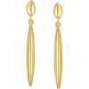 imageSWEETV 14K Gold Plated Statement Drop Dangle Earrings for Women Stunning Teardrop Waterdrop Leverback Womens Earrings Jewelry Gift 925 Sterling Silver Hypoallergenic04 Gold
