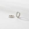 imageSWEETV 925 Sterling Silver Huggie Hoop Earrings for Women GirlsTiny Small Cartilage Hoop Earring01 Silver6mm