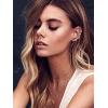 imageSWEETV 925 Sterling Silver Huggie Hoop Earrings for Women GirlsTiny Small Cartilage Hoop Earring02 RainbowSilver6mm