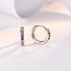 imageSWEETV 925 Sterling Silver Huggie Hoop Earrings for Women GirlsTiny Small Cartilage Hoop Earring02 RainbowSilver8mm