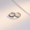 imageSWEETV 925 Sterling Silver Huggie Hoop Earrings for Women GirlsTiny Small Cartilage Hoop Earring03 Black8mm