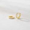 imageSWEETV 925 Sterling Silver Huggie Hoop Earrings for Women GirlsTiny Small Cartilage Hoop Earring04 Gold6mm