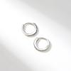 imageSWEETV 925 Sterling Silver Huggie Hoop Earrings for Women GirlsTiny Small Cartilage Hoop Earring06 PurpleSilver8mm