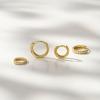 imageSWEETV 925 Sterling Silver Huggie Hoop Earrings for Women GirlsTiny Small Cartilage Hoop Earring11 Gold Set6mm8mm