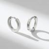 imageSWEETV 925 Sterling Silver Huggie Hoop Earrings for Women GirlsTiny Small Cartilage Hoop Earring14 Silver6mm