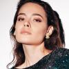 imageSWEETV Chunky Gold Hoop Earrings Teardrop CZ 14K Gold Plated Hoop Earrings for Women Trendy Statement Stud Earrings Jewelry for Women Girls Gift02Gold