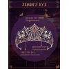 imageSWEETV Halloween Costume Crowns and Tiaras for Women Gothic Black Witch Evil Queen Crown Hair AccessoriesDemons Eye