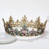 imageSWEETV Queen Crown for Women  Baroque Wedding Tiaras and CrownsJeweled Tiara CrownProm Birthday Halloween Hair Accessories0Multicolored