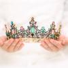 imageSWEETV Queen Crown for Women  Baroque Wedding Tiaras and CrownsJeweled Tiara CrownProm Birthday Halloween Hair Accessories0Multicolored