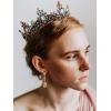 imageSWEETV Queen Crown for Women  Baroque Wedding Tiaras and CrownsJeweled Tiara CrownProm Birthday Halloween Hair Accessories0Multicolored