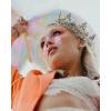 imageSWEETV Queen Crown for Women  Baroque Wedding Tiaras and CrownsJeweled Tiara CrownProm Birthday Halloween Hair Accessories5Bronze  Clear