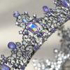 imageSWEETV Queen Crown for Women  Baroque Wedding Tiaras and CrownsJeweled Tiara CrownProm Birthday Halloween Hair AccessoriesBlack Gray  Purple
