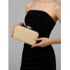 imageClutch Purses for Women EveningWedding Chic Woven Bag Formal PU Leather Purse Designer Handbags for WomenCreamwoven