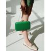 imageClutch Purses for Women EveningWedding Chic Woven Bag Formal PU Leather Purse Designer Handbags for WomenGreenwoven