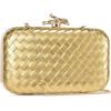 imageClutch Purses for Women EveningWedding Chic Woven Bag Formal PU Leather Purse Designer Handbags for WomenMetallic Goldwoven